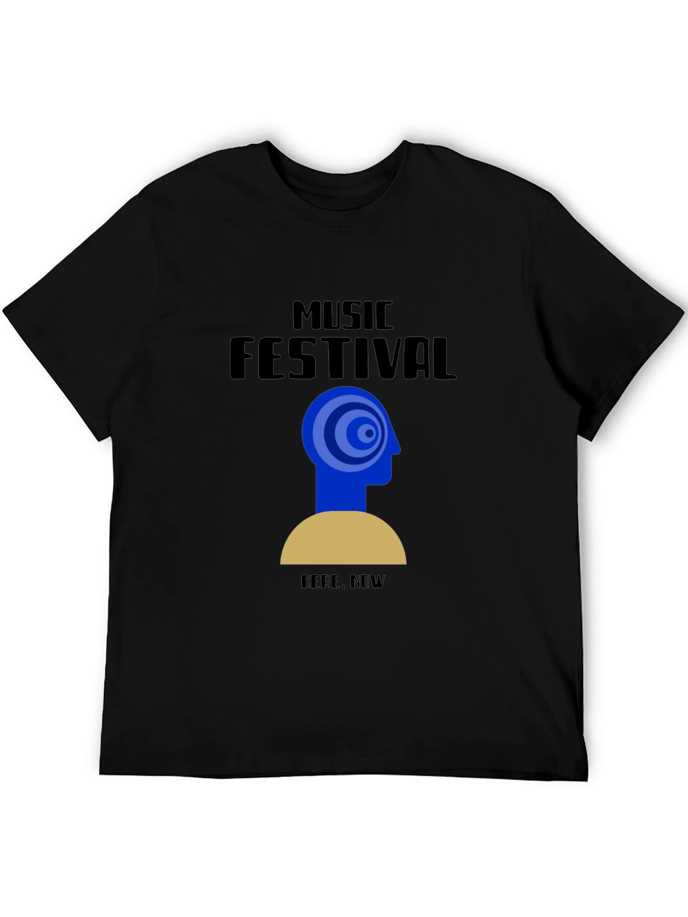 Music Festival Tee - Here Now Graphic T-Shirt