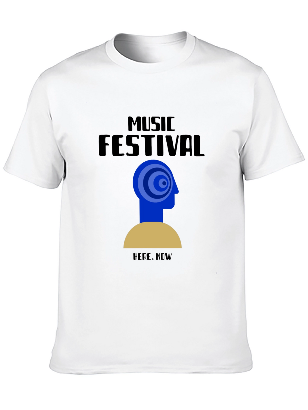 Music Festival Tee - Here Now Graphic T-Shirt