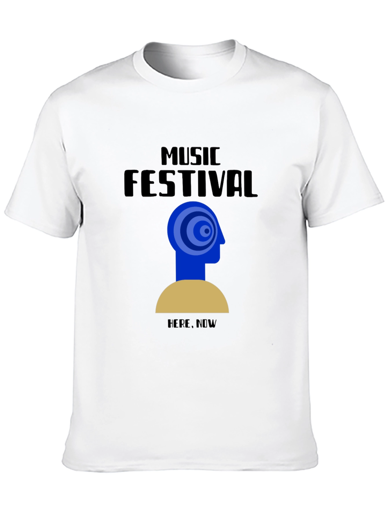 Music Festival Tee - Here Now Graphic T-Shirt