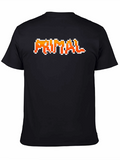 Primal Pixel T-Shirt - Retro Gaming Style