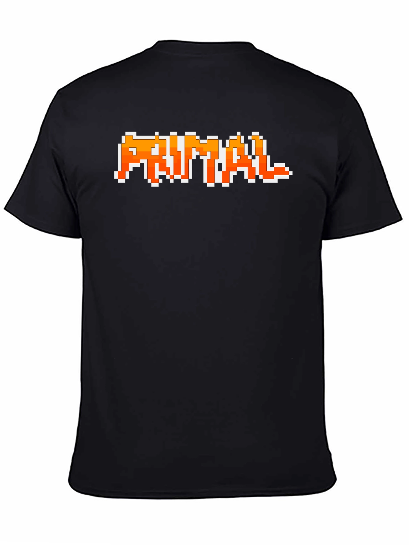 Primal Pixel T-Shirt - Retro Gaming Style