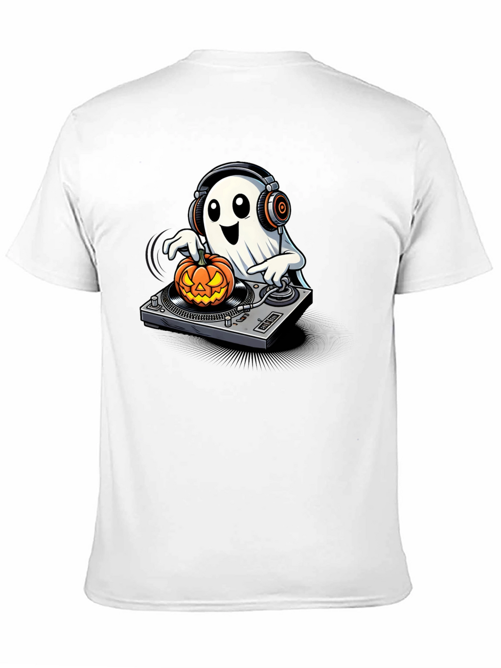 DJ Ghost Halloween T-Shirt