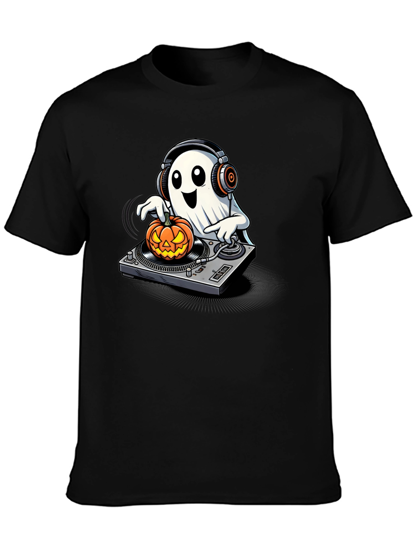 DJ Ghost Halloween T-Shirt