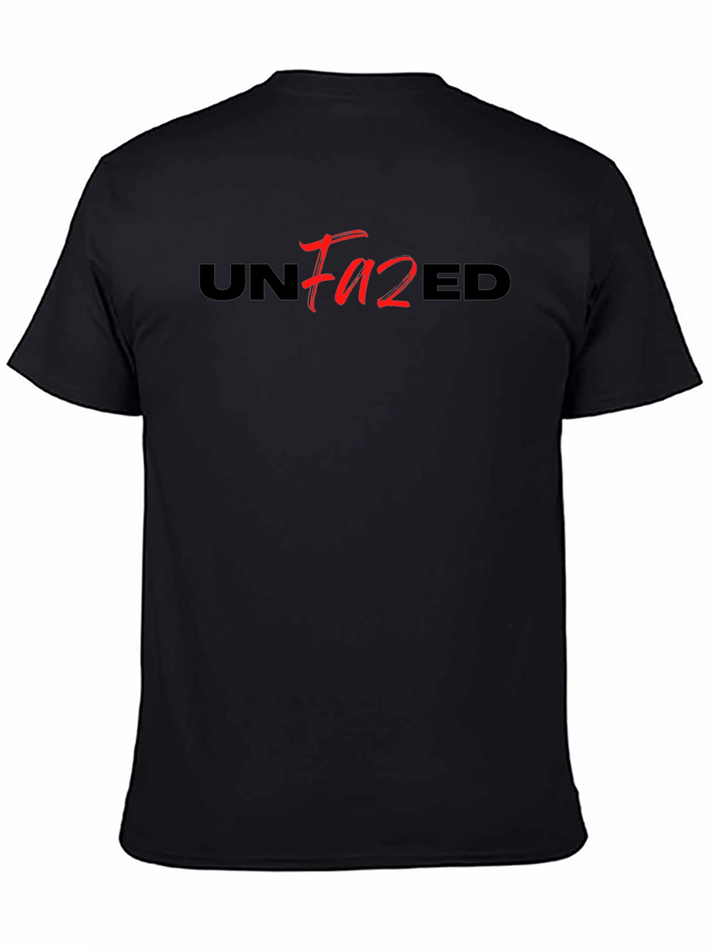 Unfazed Graphic Tee - Mens Black T-Shirt