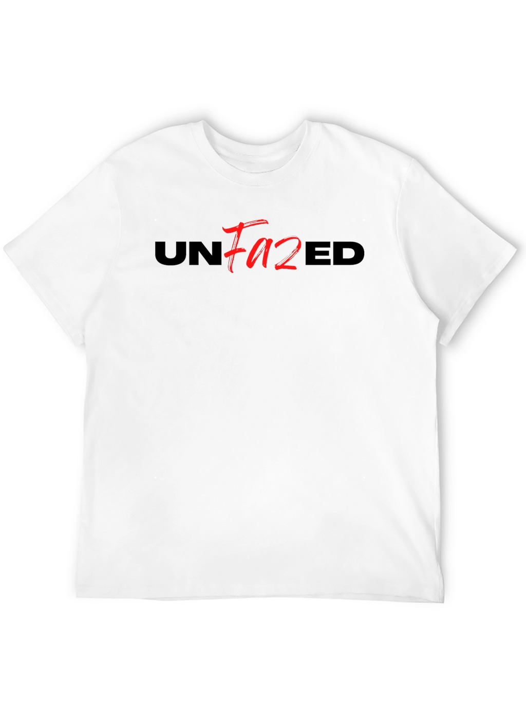 Unfazed Graphic Tee - Mens Black T-Shirt