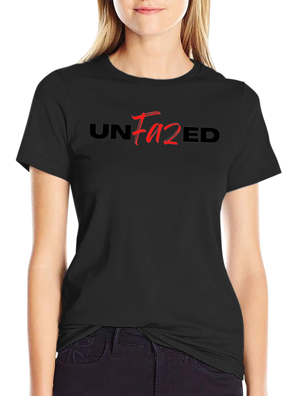 Unfazed Graphic Tee - Mens Black T-Shirt