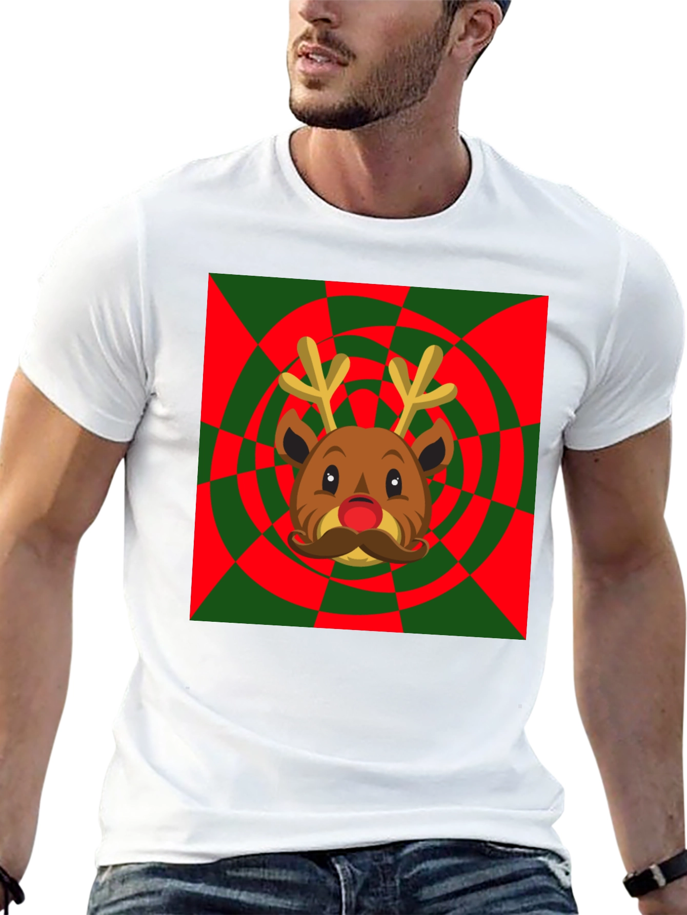 Holiday Reindeer Graphic Tee
