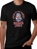 Kawaii Anime T-Shirt - Senpai in the Sheets
