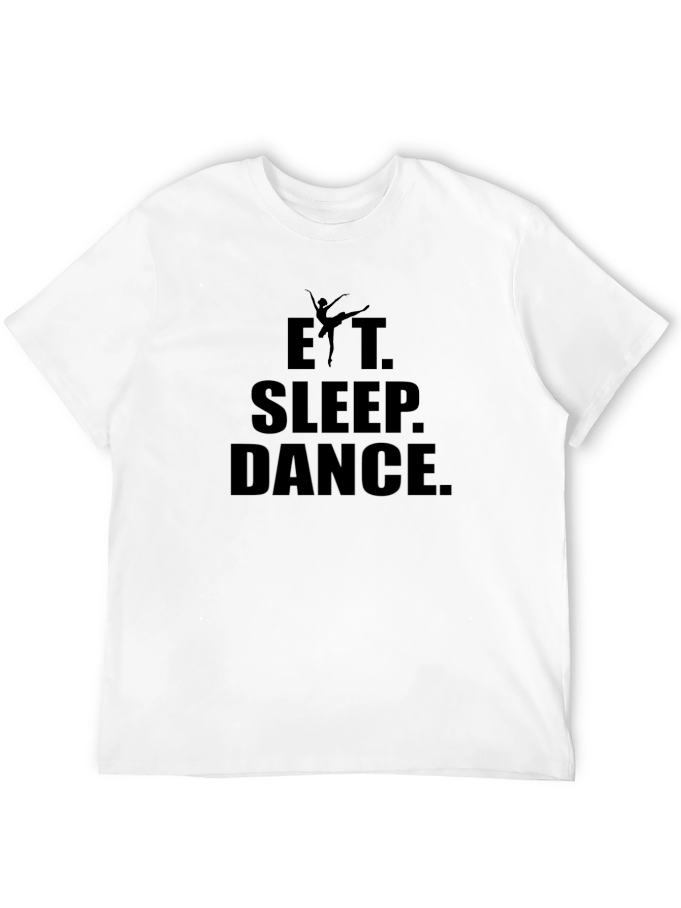 Eat Sleep Dance Graphic Black T-Shirt