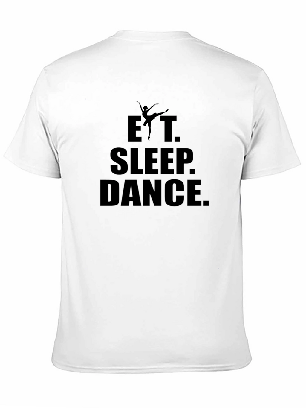 Eat Sleep Dance Graphic Black T-Shirt