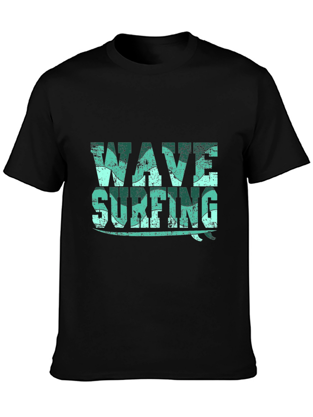 Wave Surfing Graphic T-Shirt