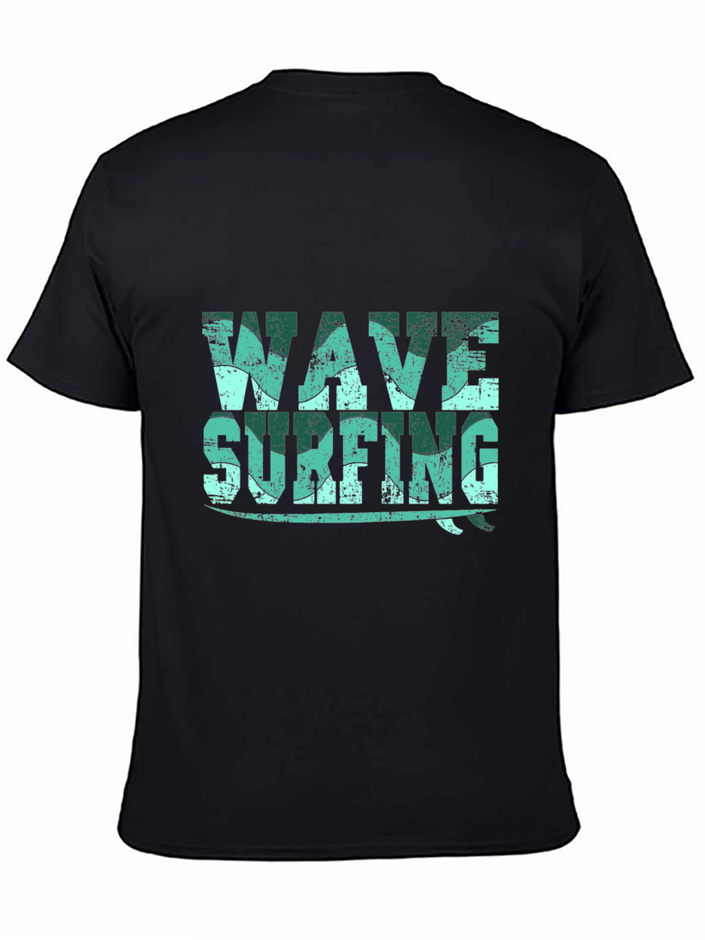 Wave Surfing Graphic T-Shirt