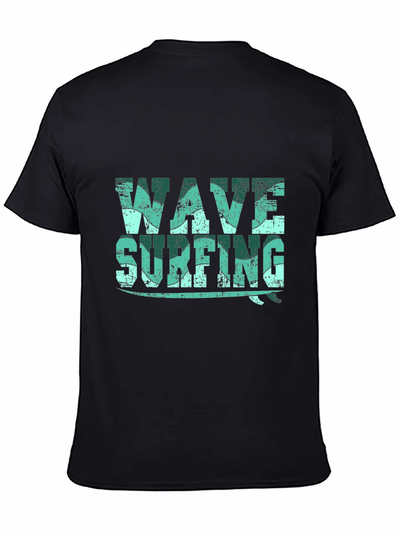 Wave Surfing Graphic T-Shirt