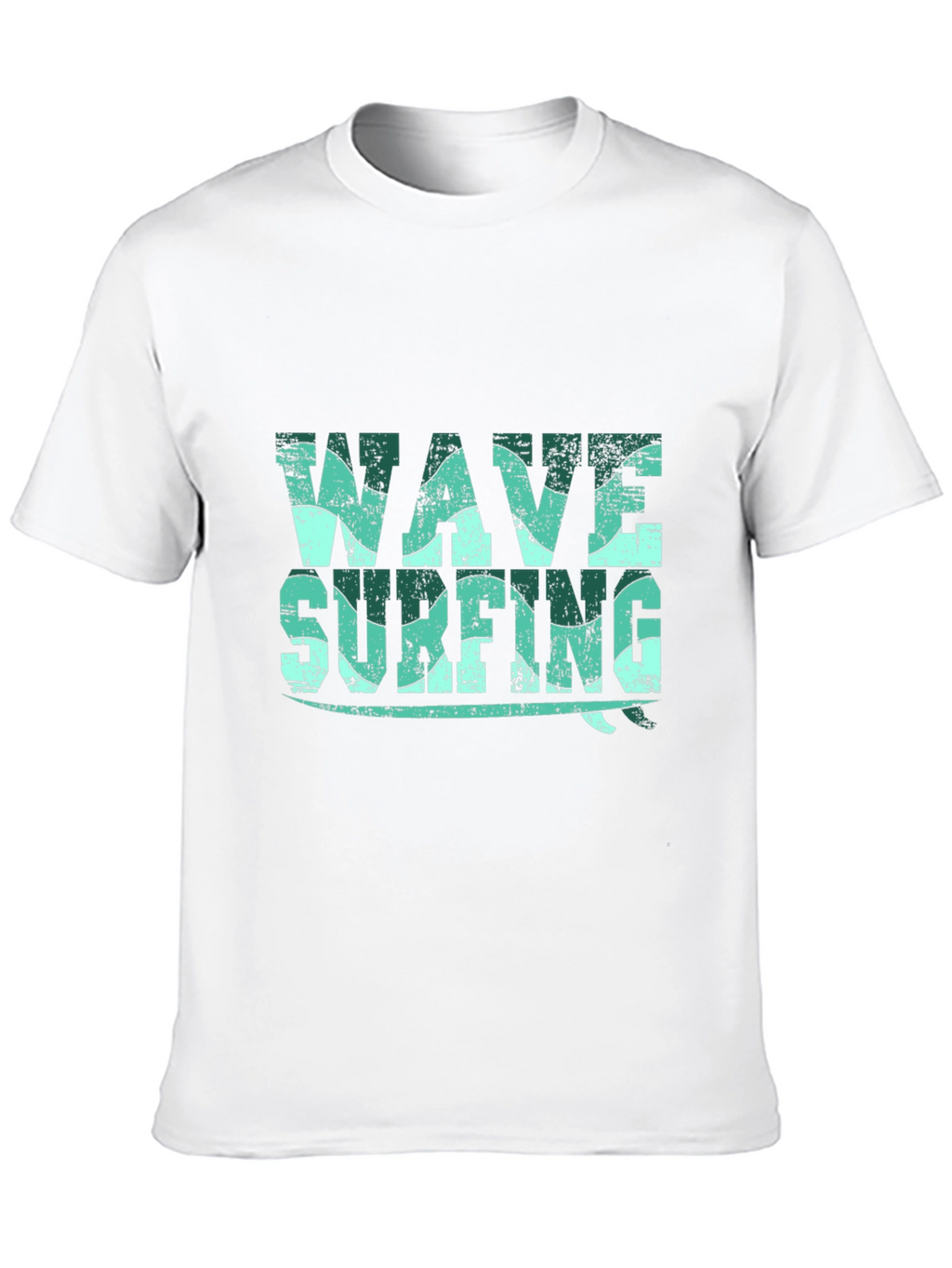Wave Surfing Graphic T-Shirt