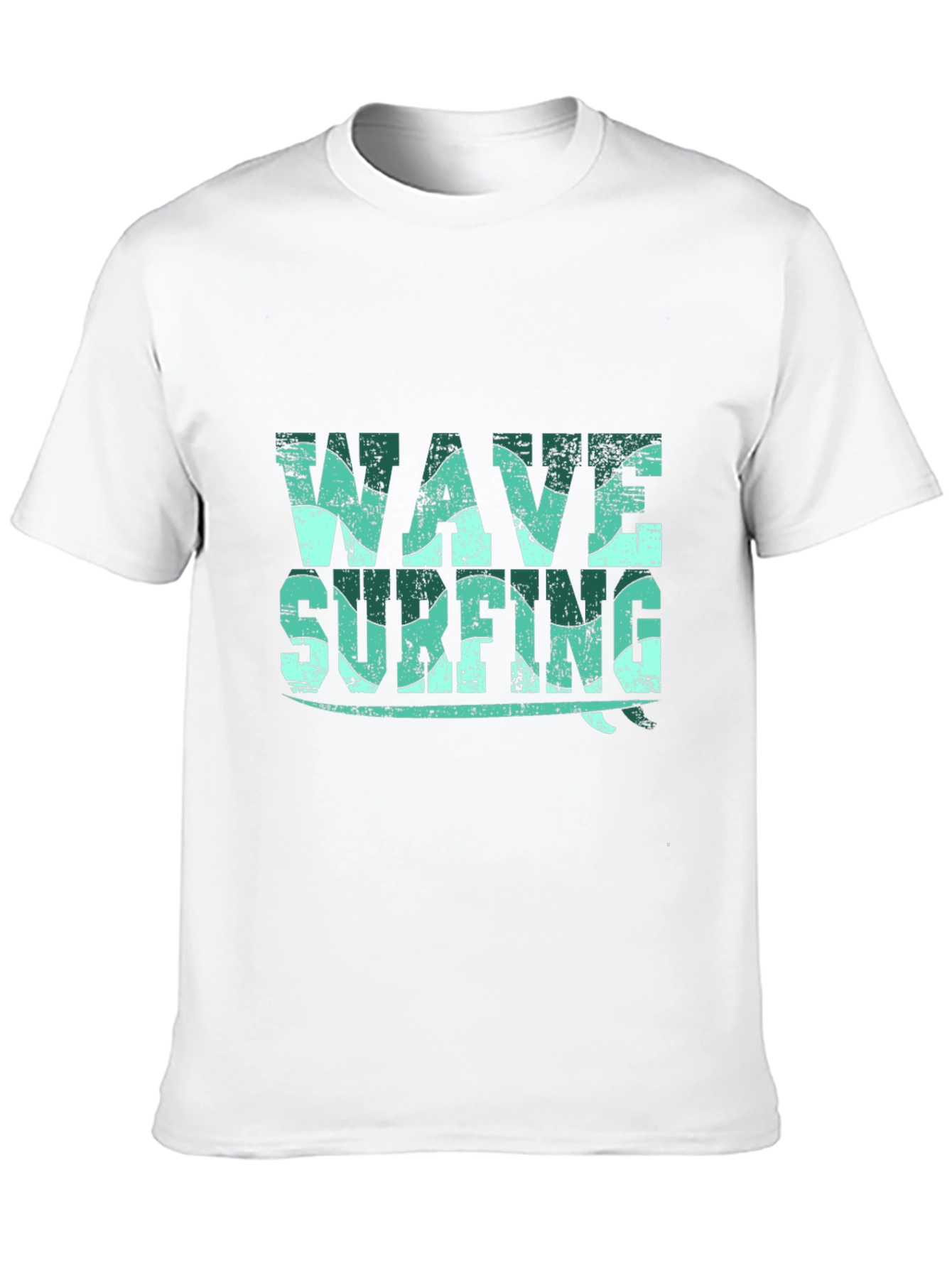 Wave Surfing Graphic T-Shirt