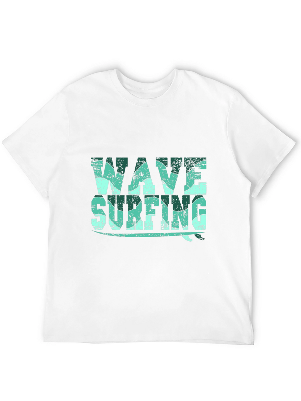 Wave Surfing Graphic T-Shirt