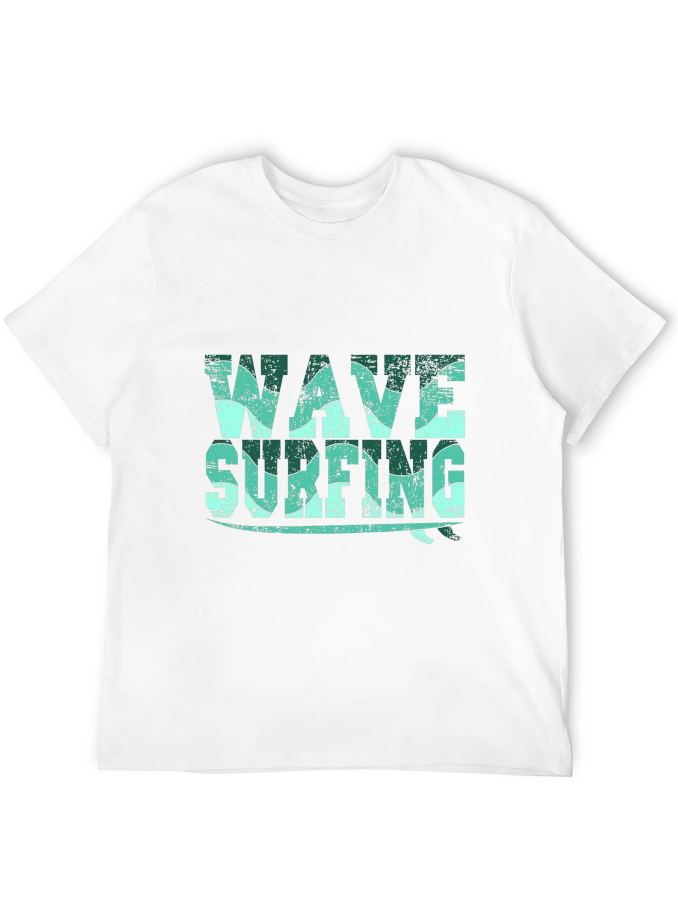 Wave Surfing Graphic T-Shirt