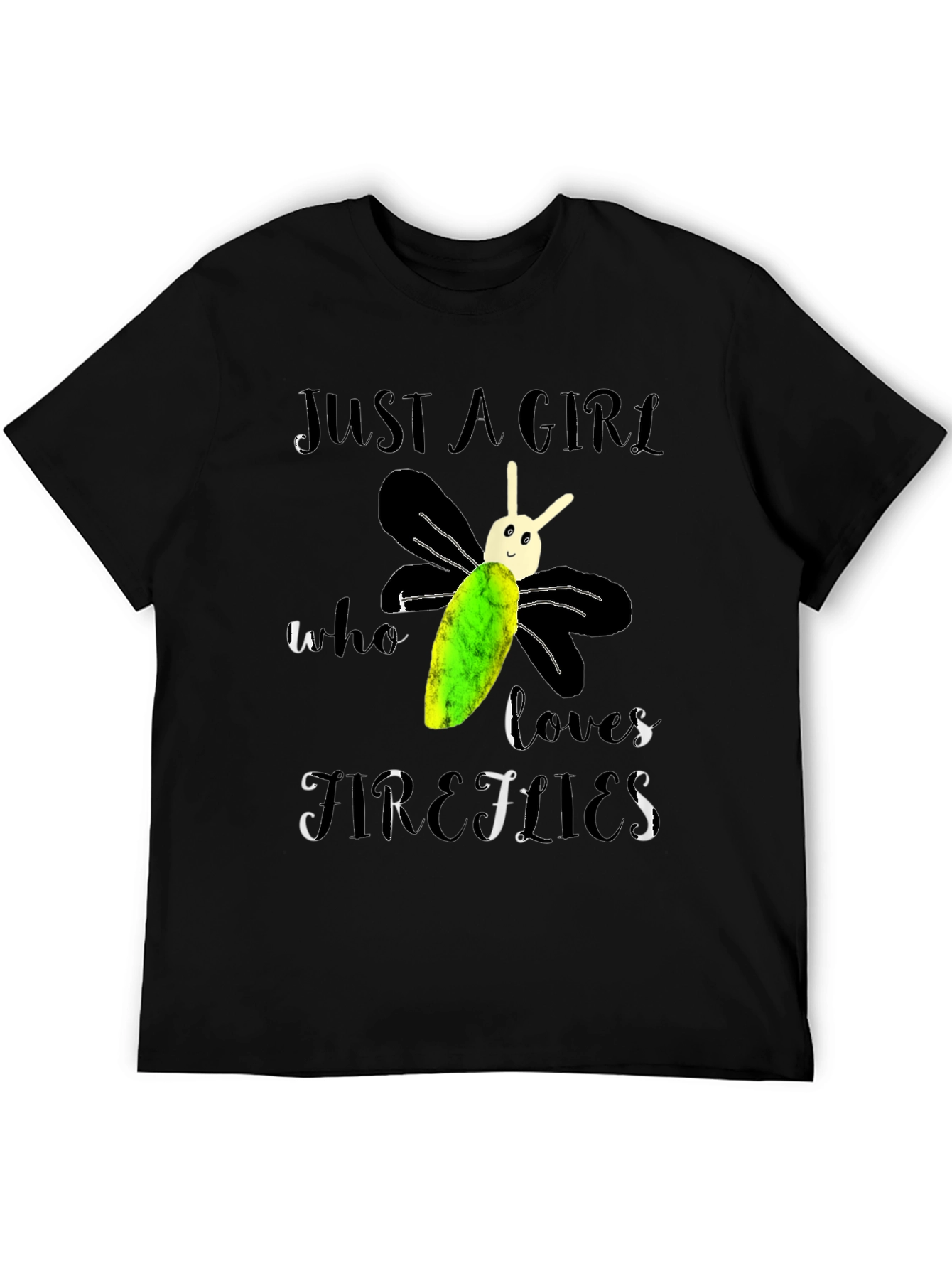 Just A Girl Who Loves Fireflies T-Shirt