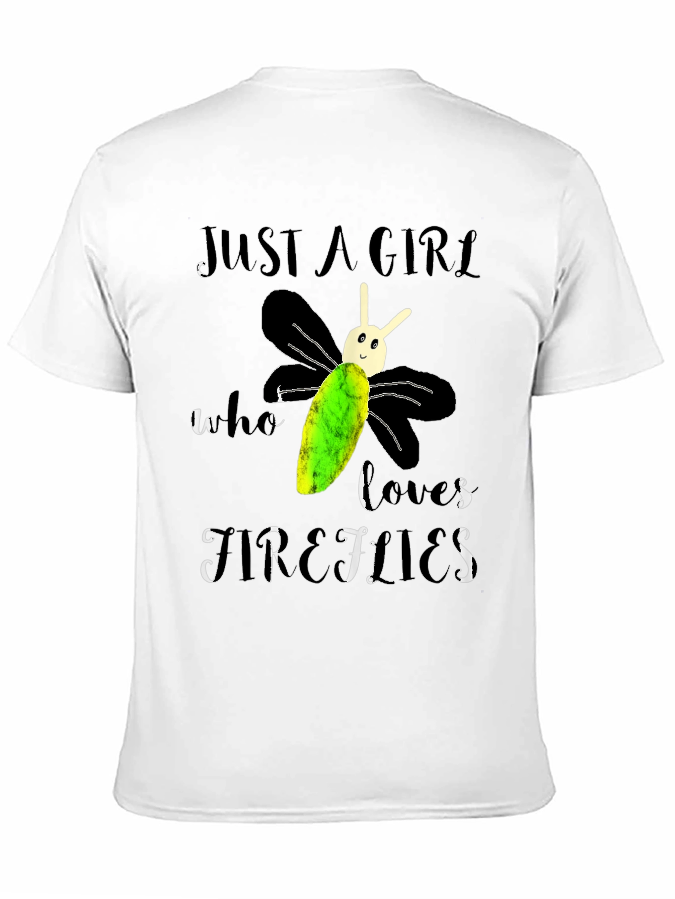 Just A Girl Who Loves Fireflies T-Shirt