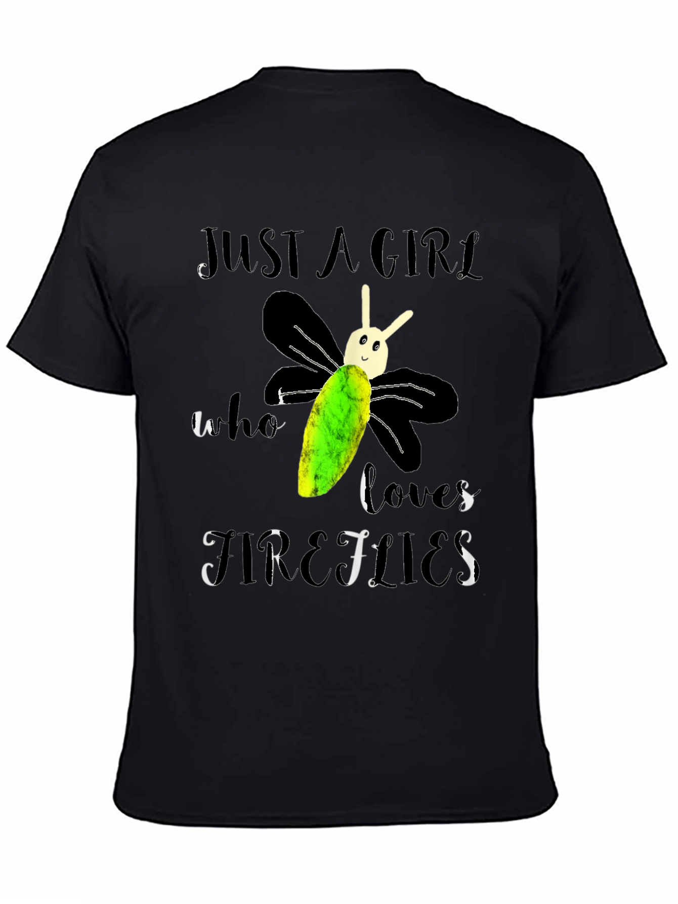 Just A Girl Who Loves Fireflies T-Shirt