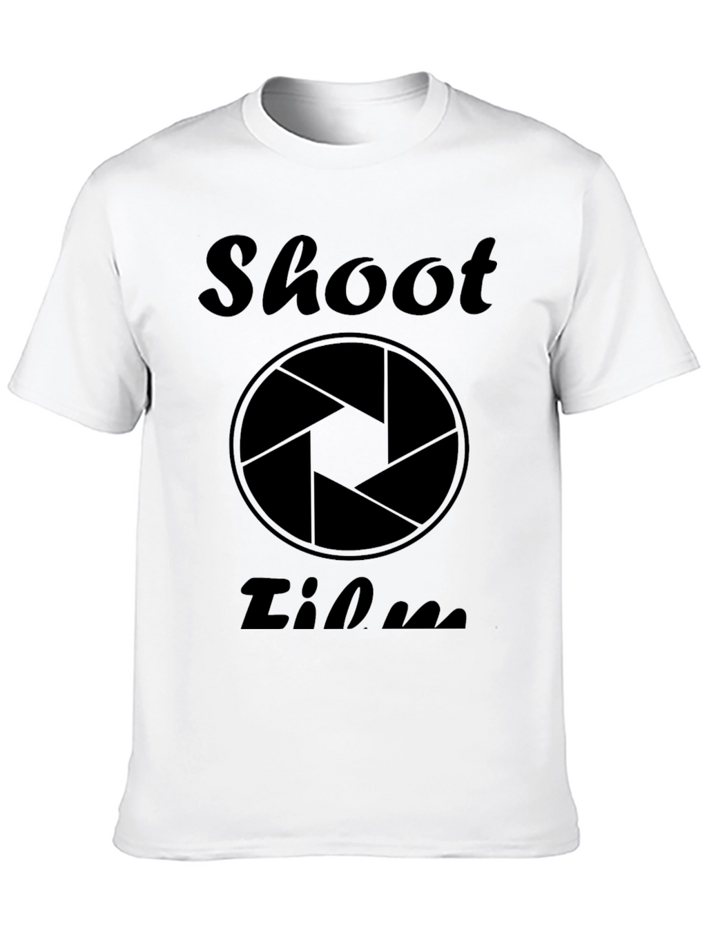 Shoot Film Black Graphic T-Shirt
