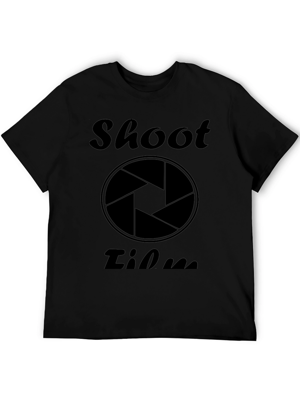 Shoot Film Black Graphic T-Shirt