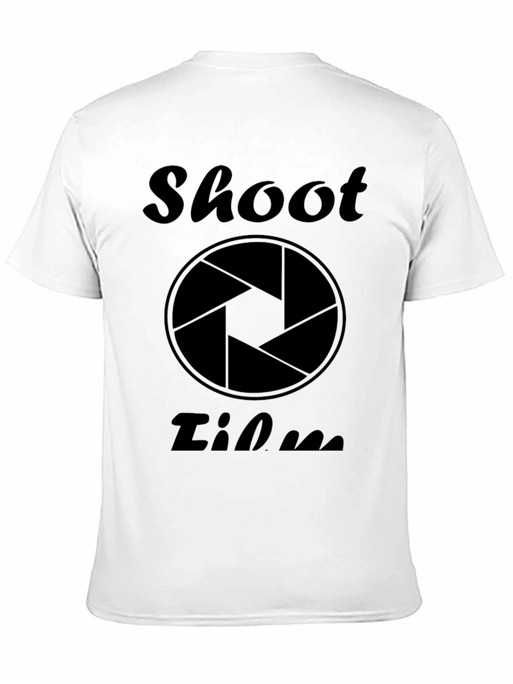 Shoot Film Black Graphic T-Shirt