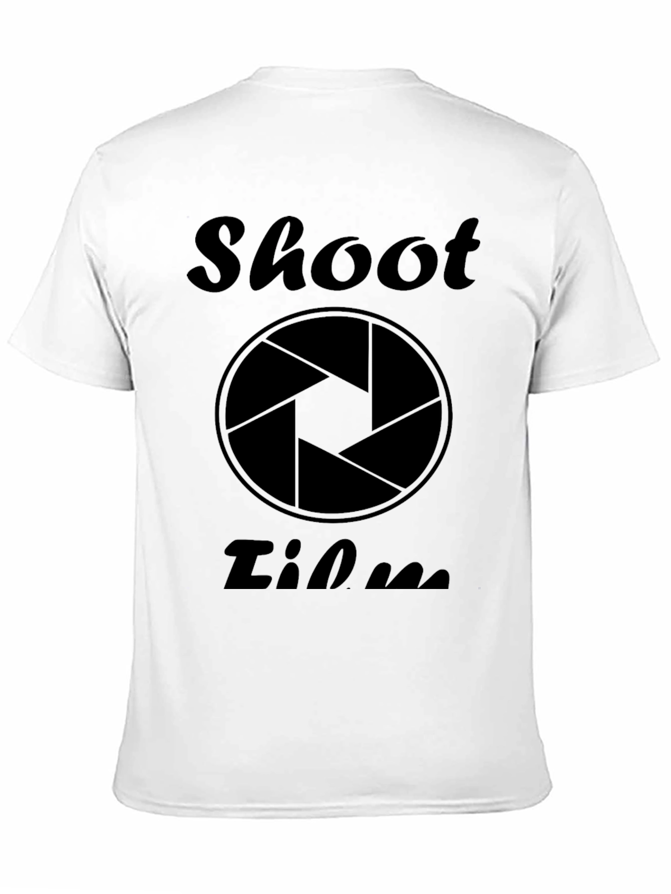 Shoot Film Black Graphic T-Shirt