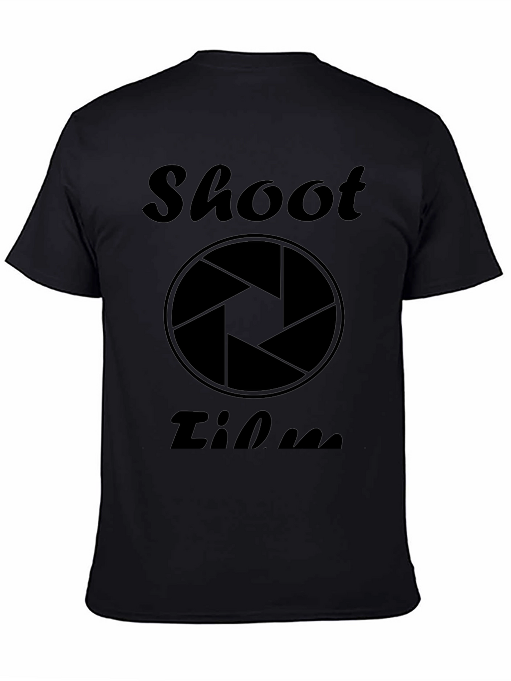 Shoot Film Black Graphic T-Shirt