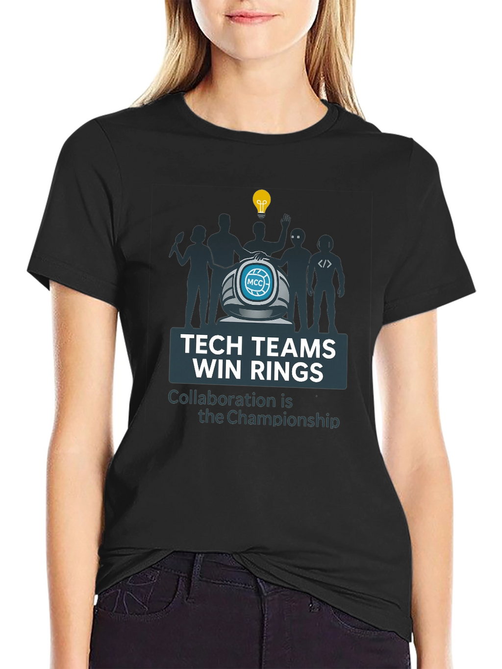 Tech Teams Win Rings T-Shirt