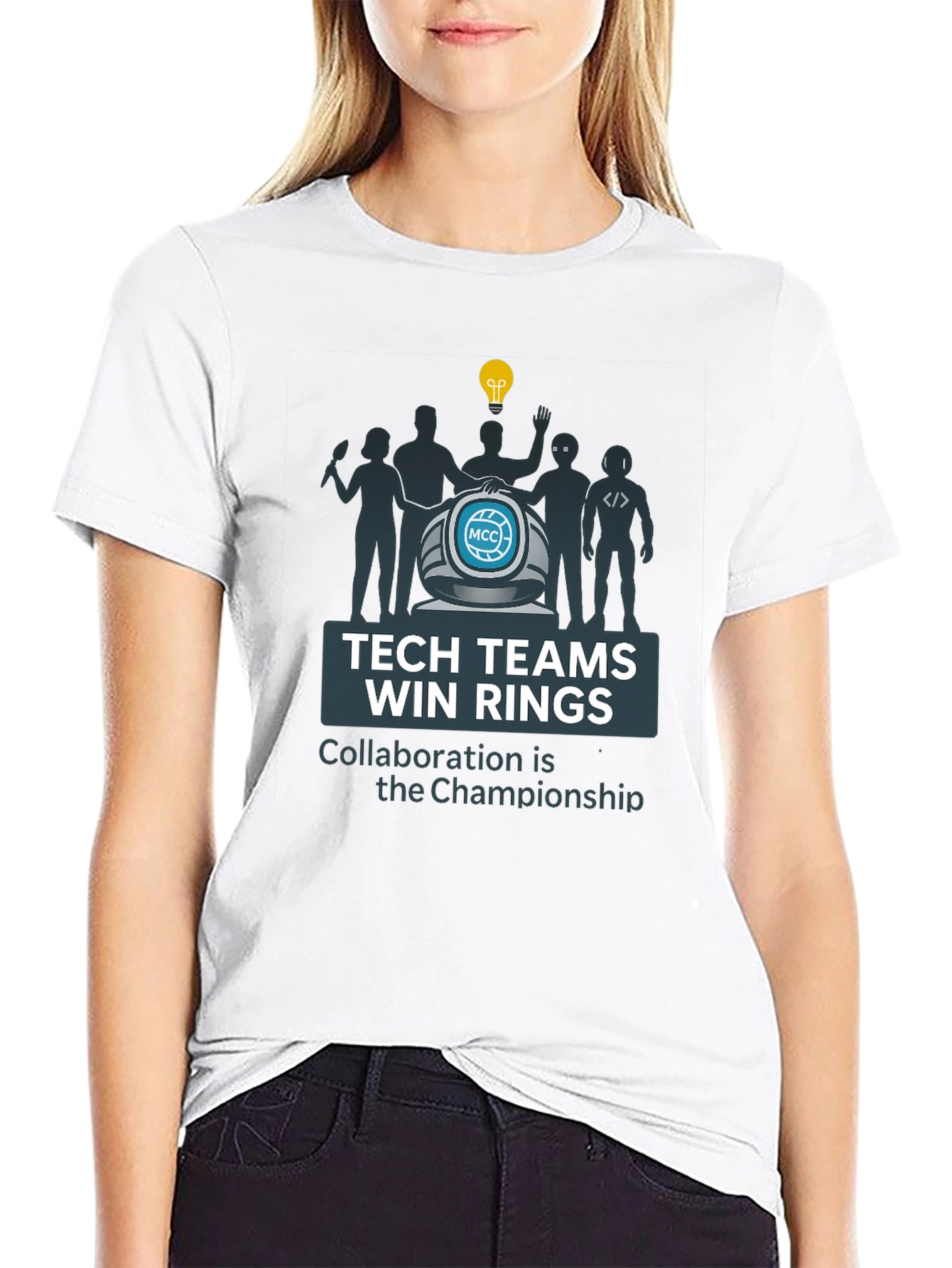 Tech Teams Win Rings T-Shirt