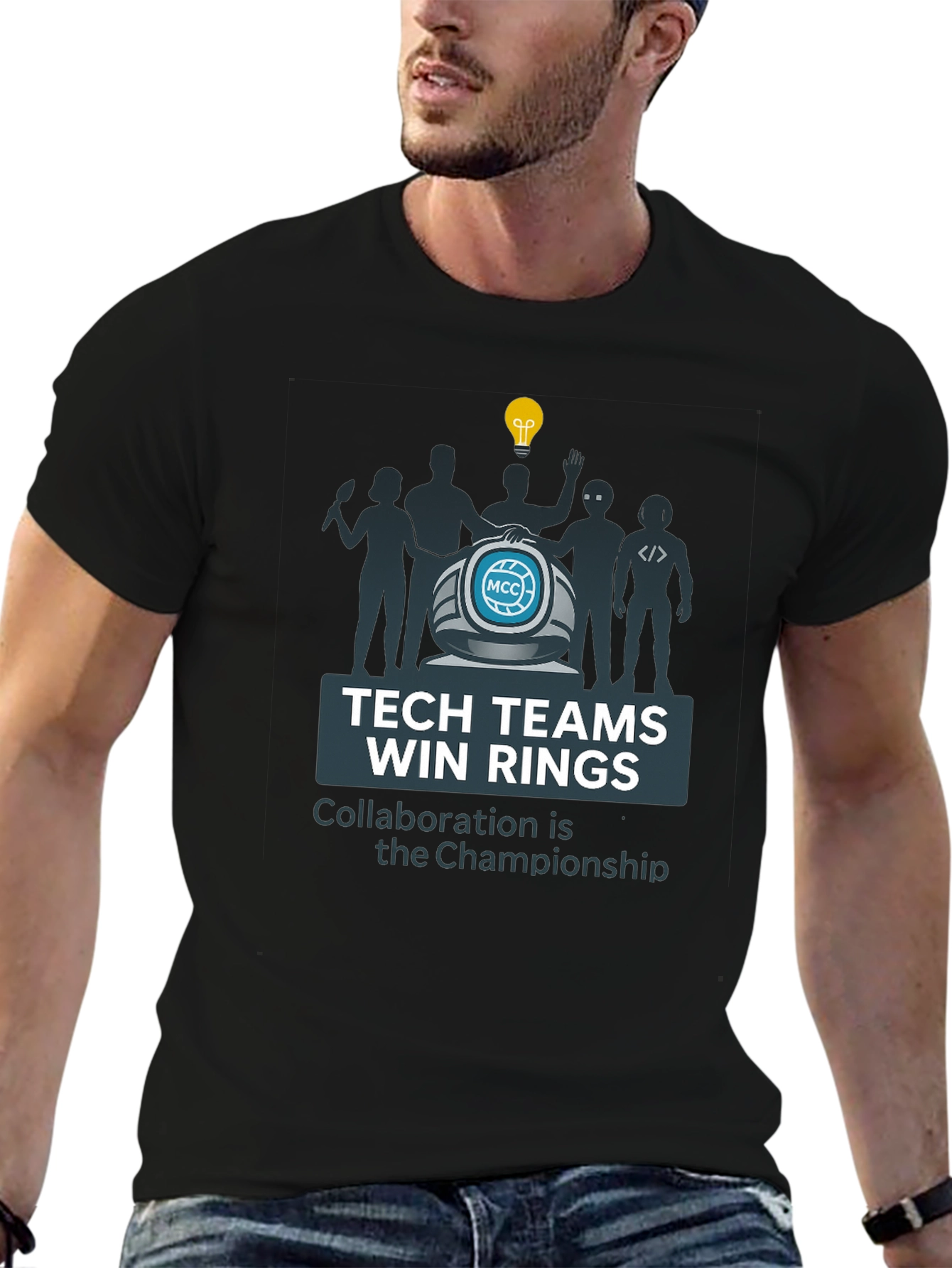 Tech Teams Win Rings T-Shirt