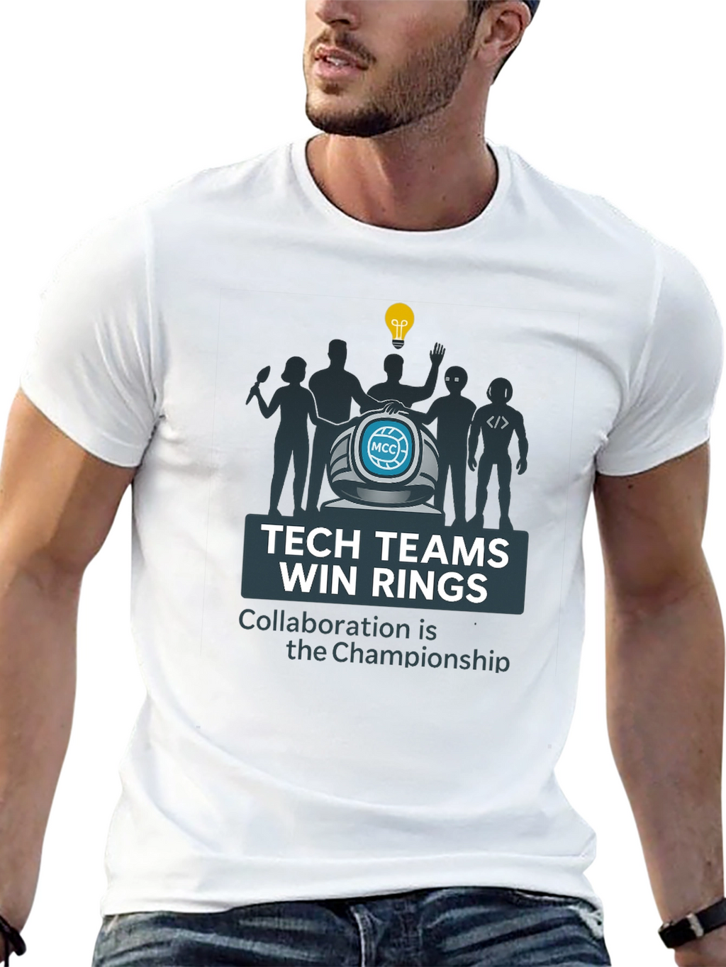 Tech Teams Win Rings T-Shirt