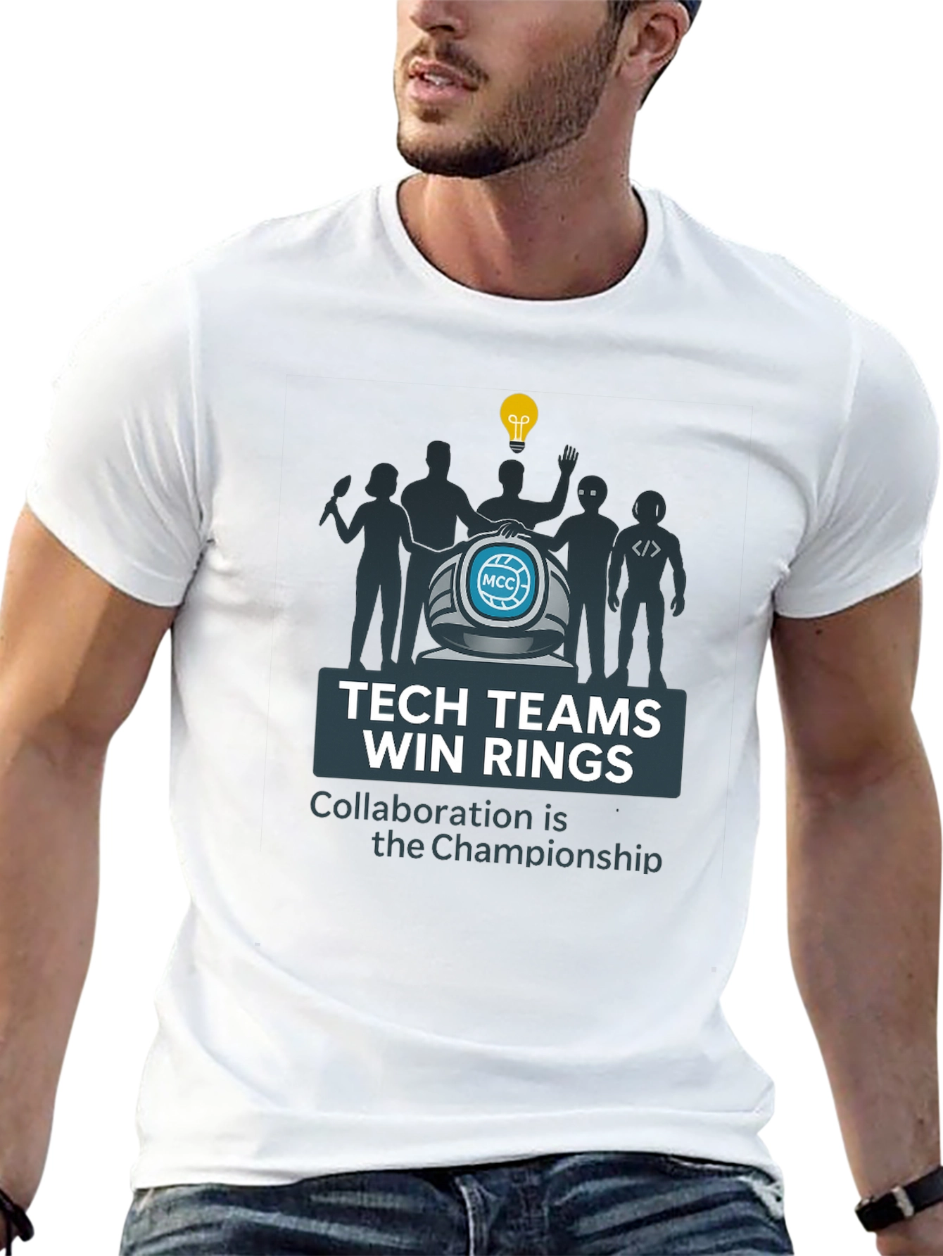 Tech Teams Win Rings T-Shirt