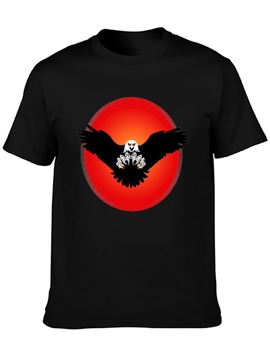 Eagle Graphic Black T-Shirt