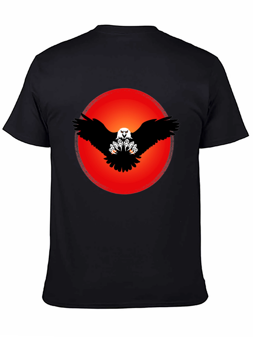 Eagle Graphic Black T-Shirt