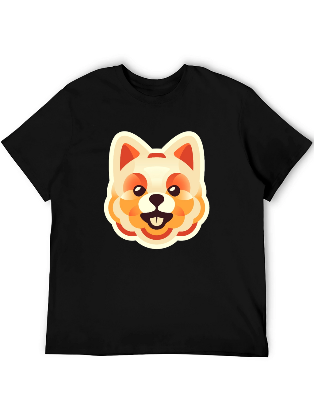 Dog Graphic Tee - Cute Cartoon Animal Print