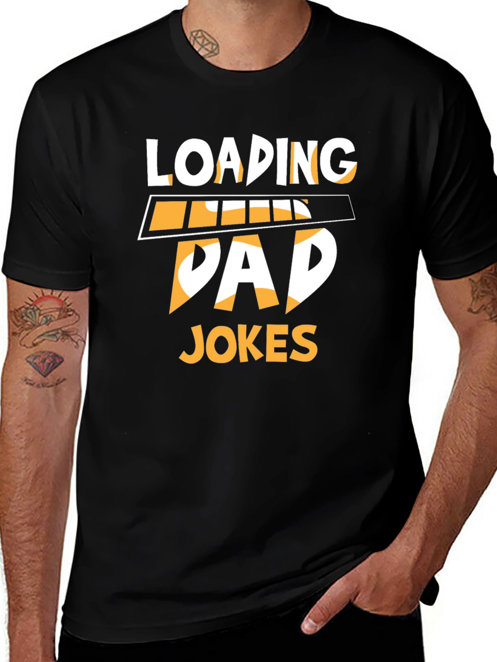Loading Dad Jokes T-Shirt - Funny Fathers Day Gift