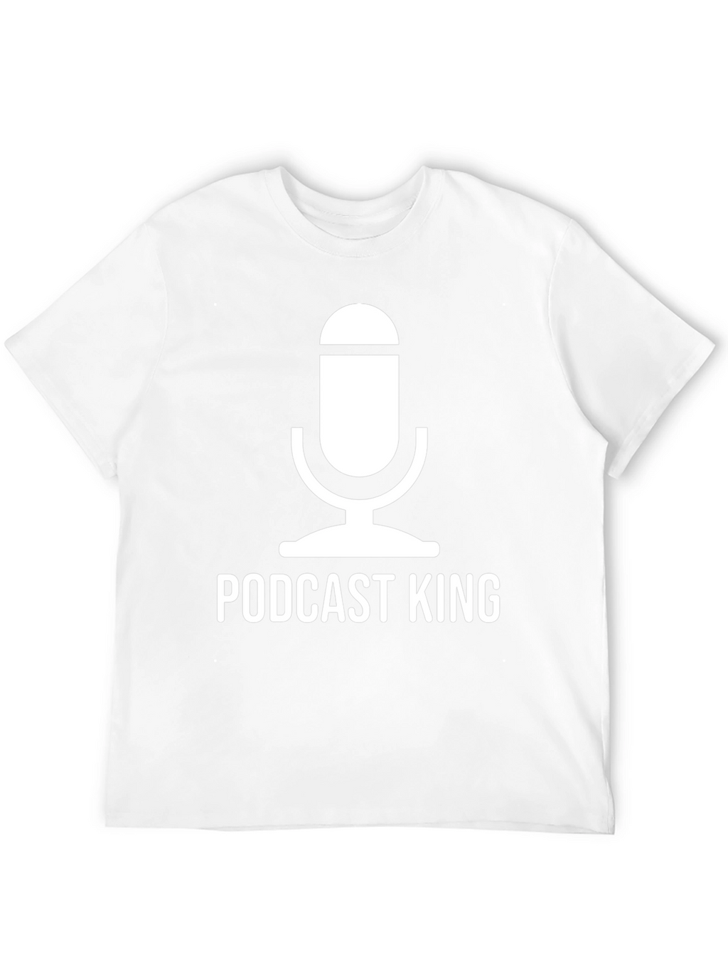 Podcast King Graphic Tee - Black