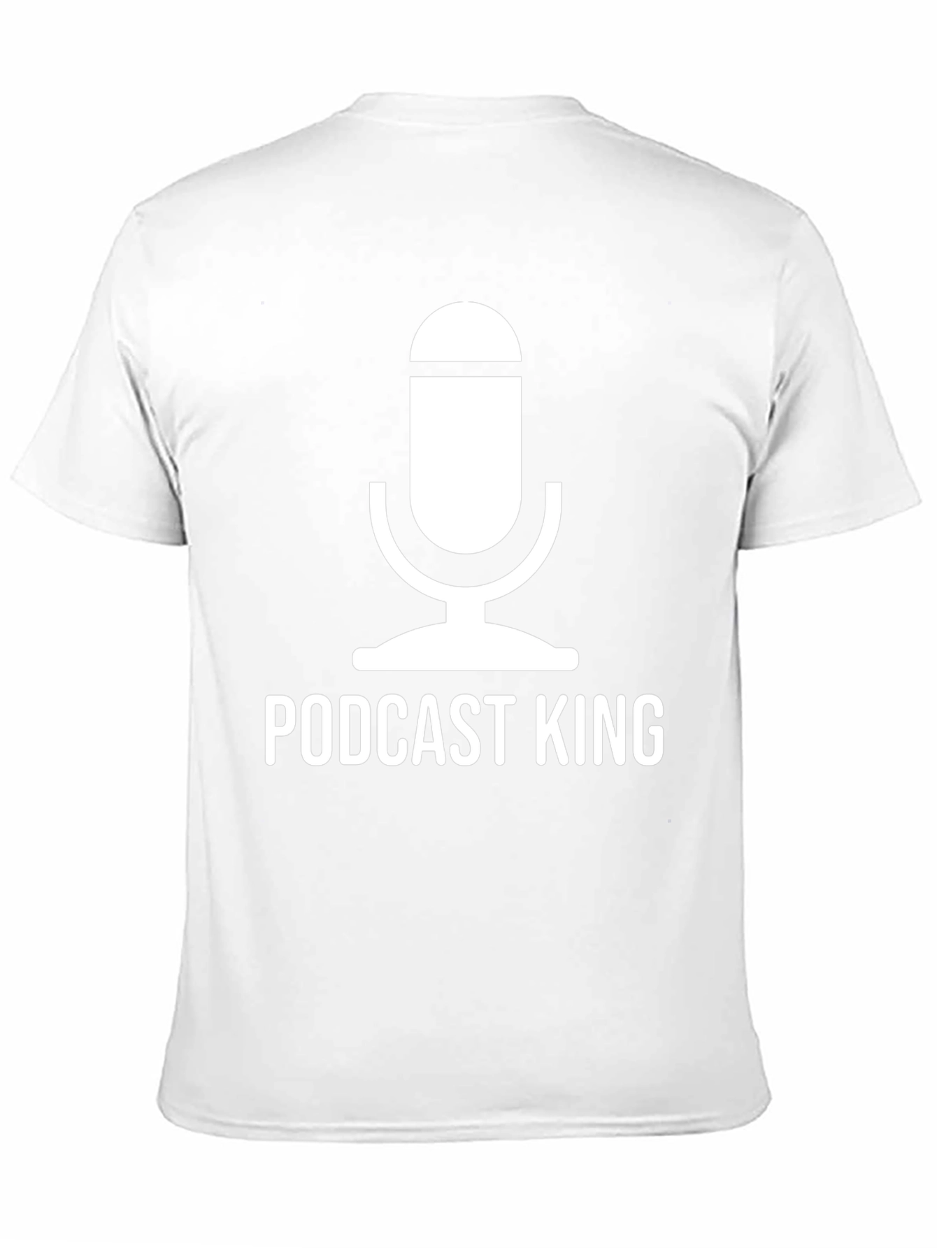 Podcast King Graphic Tee - Black