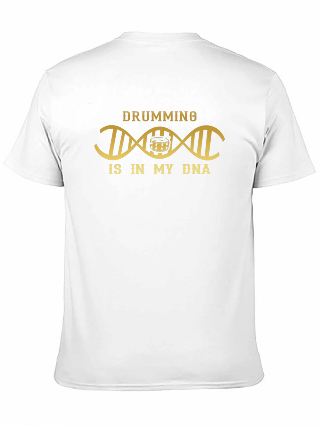 Drumming DNA Graphic Tee - Musician T-Shirt