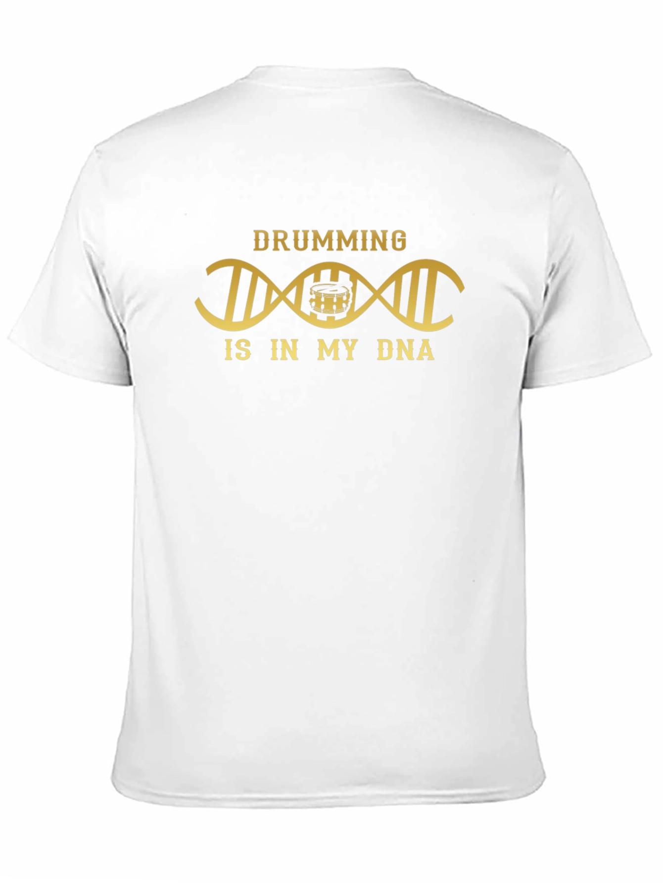 Drumming DNA Graphic Tee - Musician T-Shirt