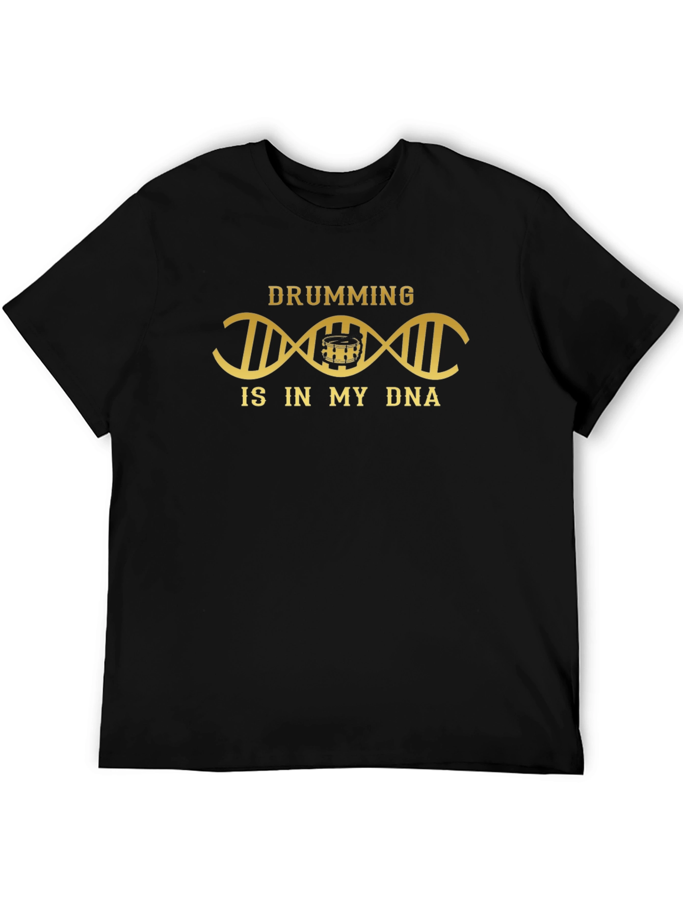 Drumming DNA Graphic Tee - Musician T-Shirt
