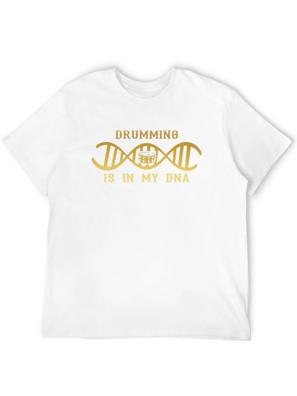 Drumming DNA Graphic Tee - Musician T-Shirt