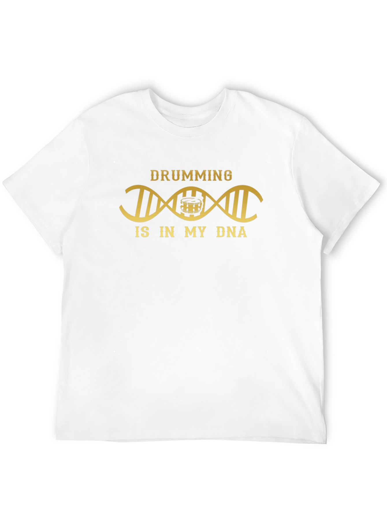 Drumming DNA Graphic Tee - Musician T-Shirt