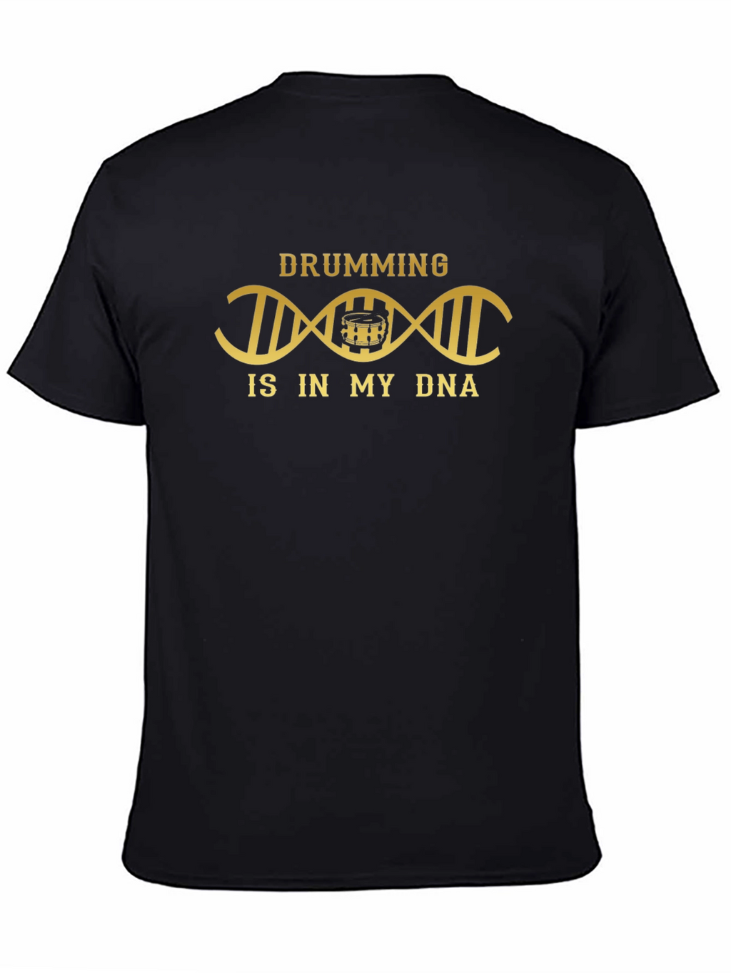 Drumming DNA Graphic Tee - Musician T-Shirt