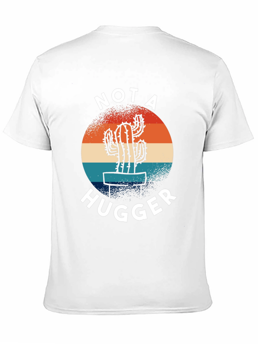 Not a Hugger Cactus Graphic T-Shirt
