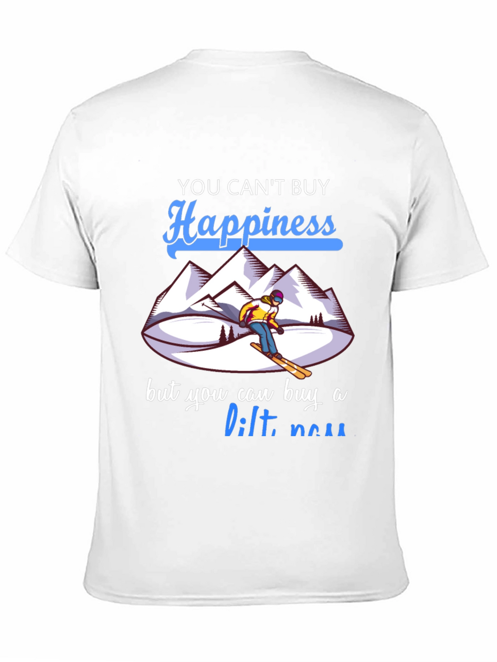 Skiing Happiness T-Shirt