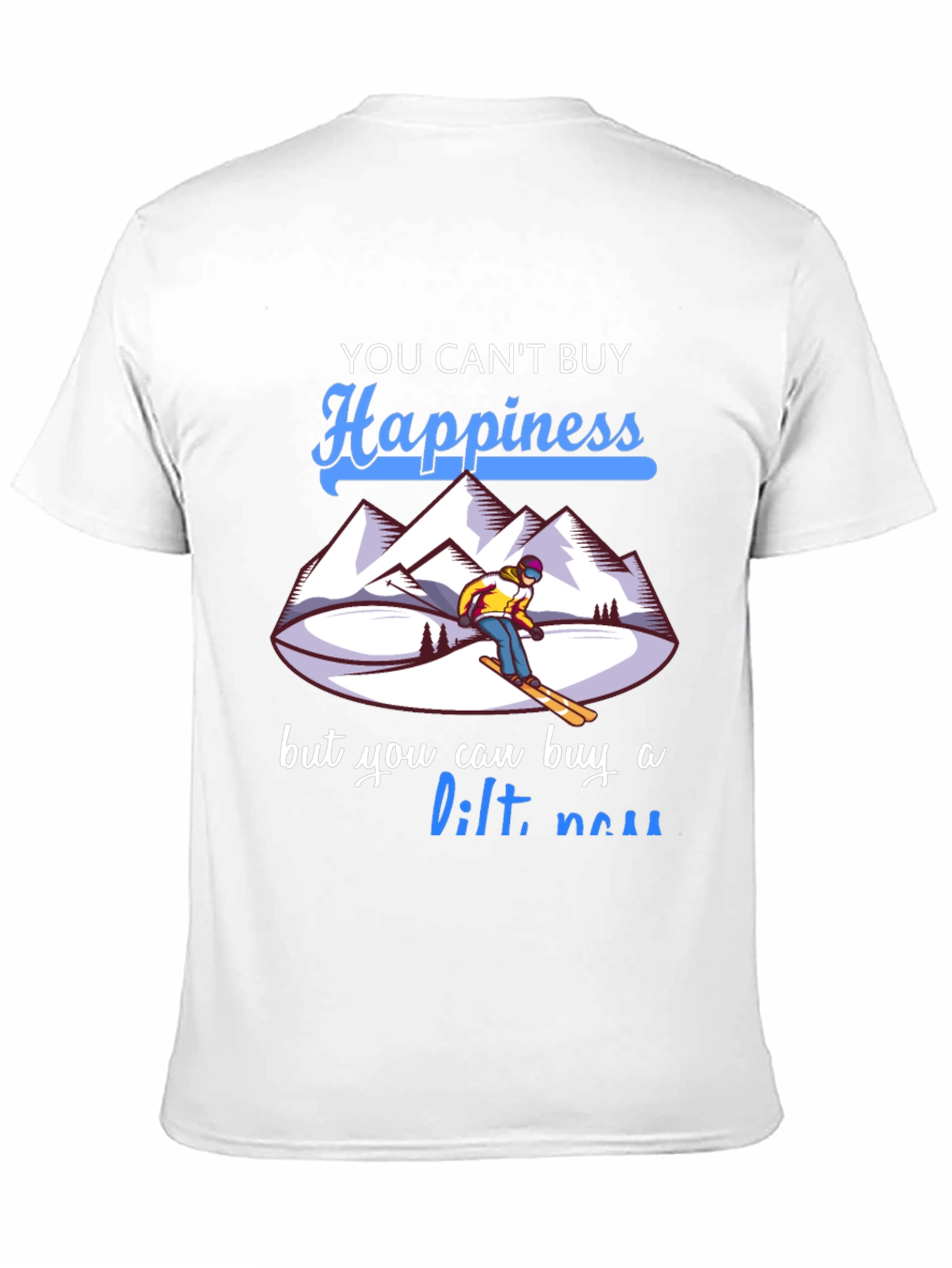 Skiing Happiness T-Shirt