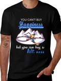 Skiing Happiness T-Shirt